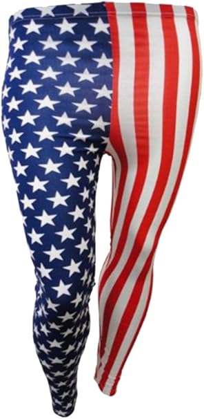 Neue Damen Plus Sizeunion Jack England Amerika Flagge Leggings Hose 16 26 Gr 42 44 Mehrfarbig American Flag Amazon De Bekleidung