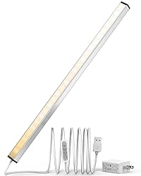 ASOKO LED Under Cabinet Lighting USB