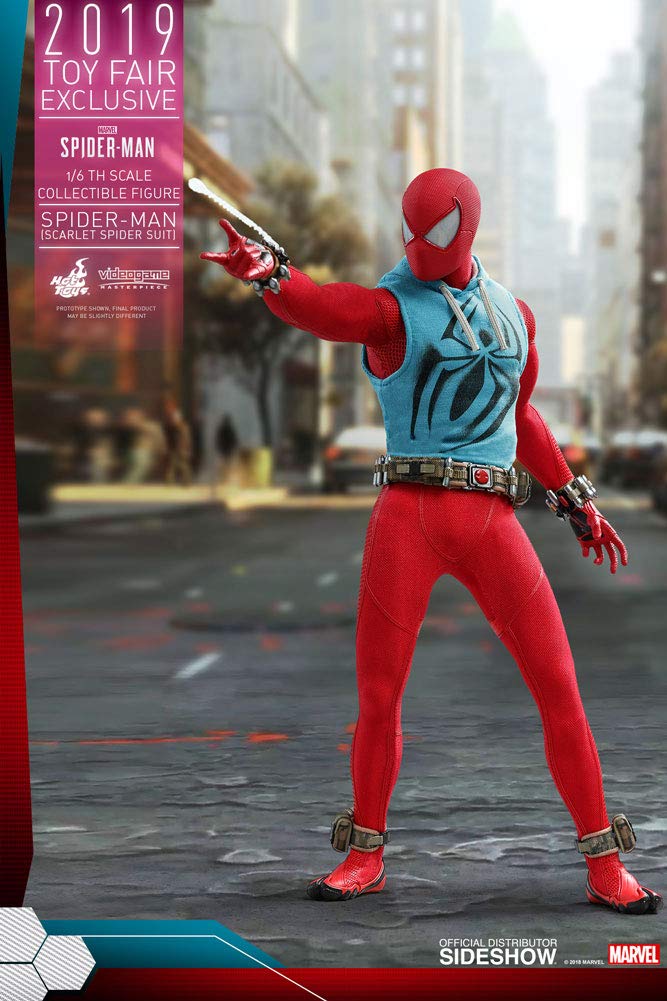ホットトイズ　スカーレットスパイダーマン　美品 ホットトイズ ビデオゲーム・マスターピース スカーレット