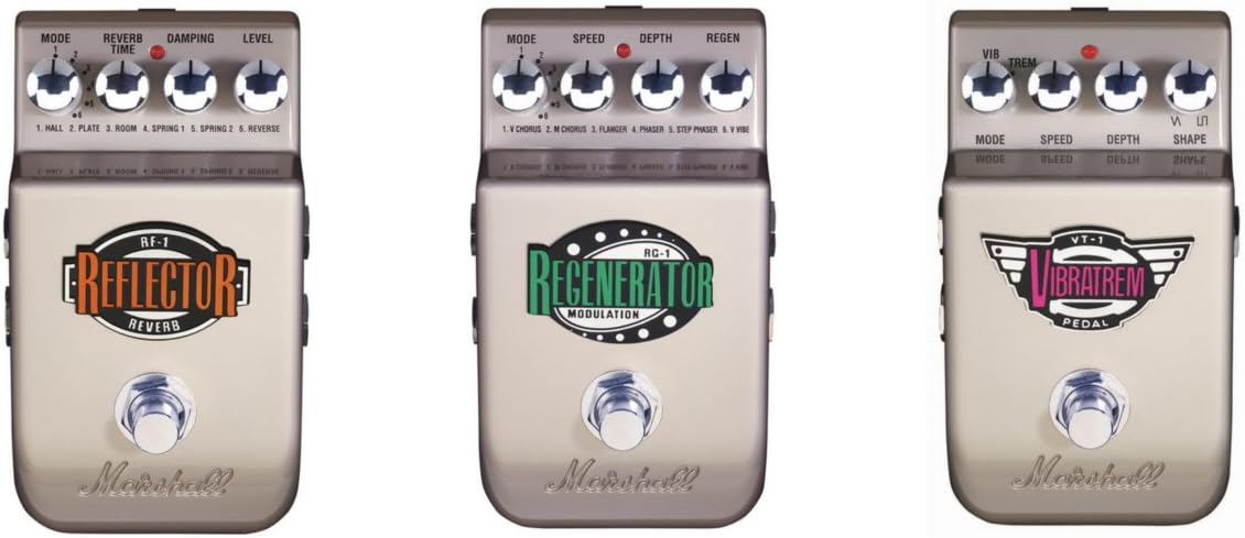 Marshall VT-1 & RG-1 & RF-1 Guitar Effect Pedals No Battery Included