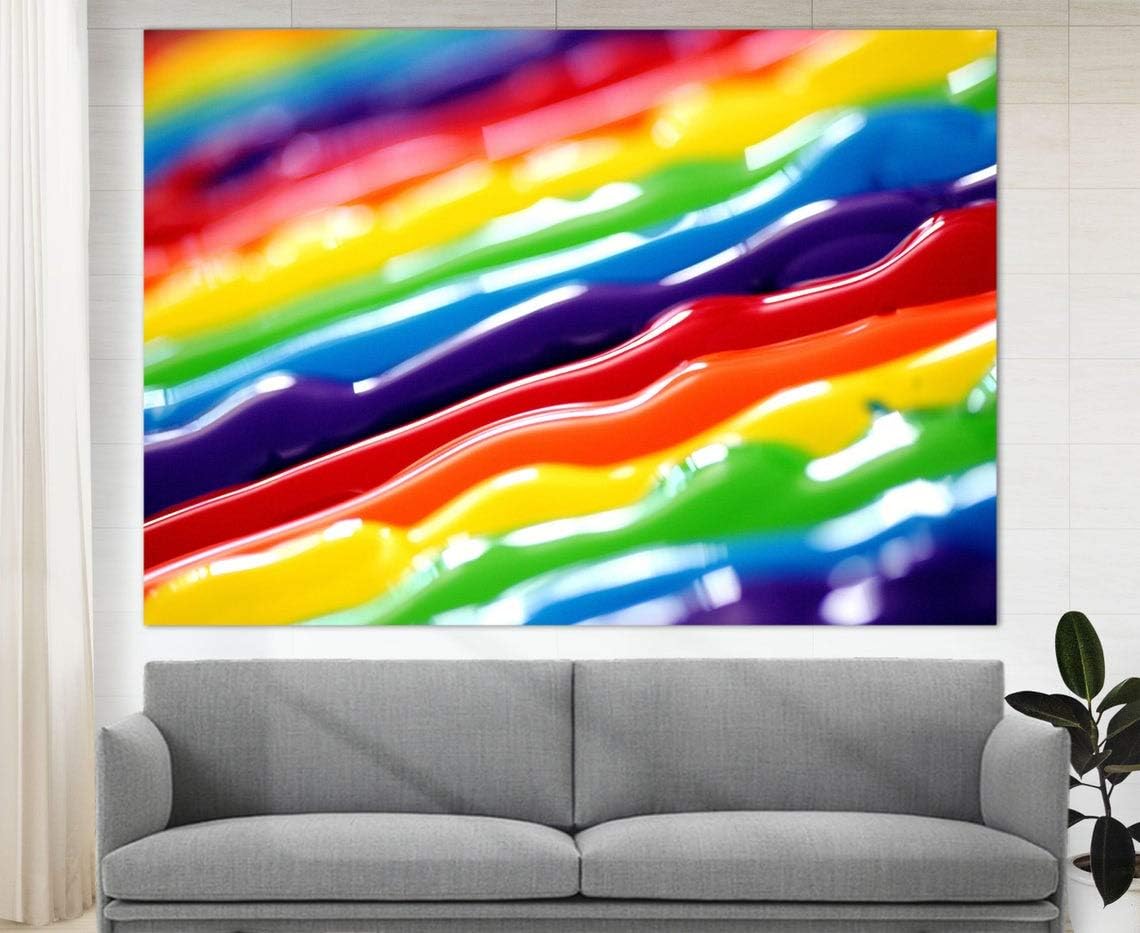 Marchak Abstract LGBT Wall Art, LGBT Canvas Print, Rainbow Wall Art, LGBT Wall Decor, LGBT Gift, Gay Wall Art, LGBT Print, Gay Poster, LGBT Art