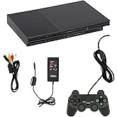 Sony PlayStation 2 Slim Console (Black) (Renewed)