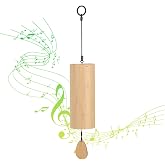 Bamboo Wind Chimes for Sound Healing Windchime for Meditation Home &amp; Garden Decoration as Am-Chord