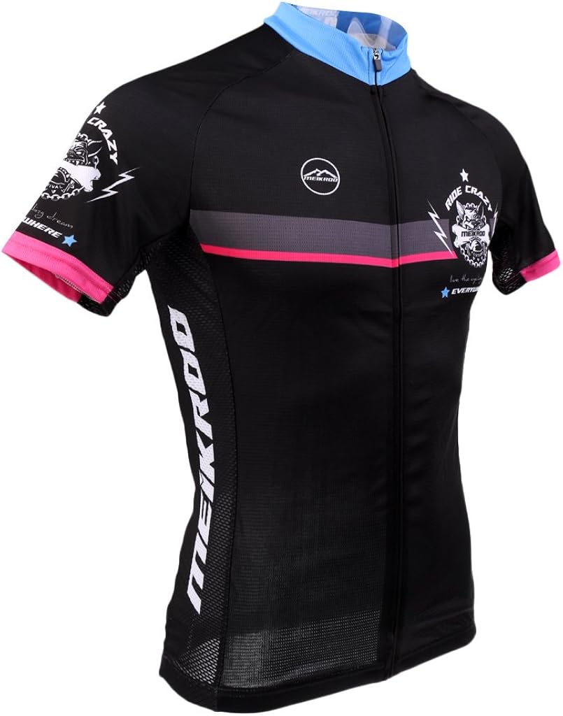Canari Century Maillot de cyclisme pour homme, vichy bleu