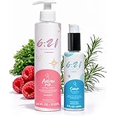 621 Hair Repair Duo – Argan Milk Leave-In Conditioner (10 oz) + Anti-Frizz Hair Serum (2 oz) for Dry, Damaged or Frizzy Hair, Vegan Hair Repair Treatment for Shine, Softness & Split Ends