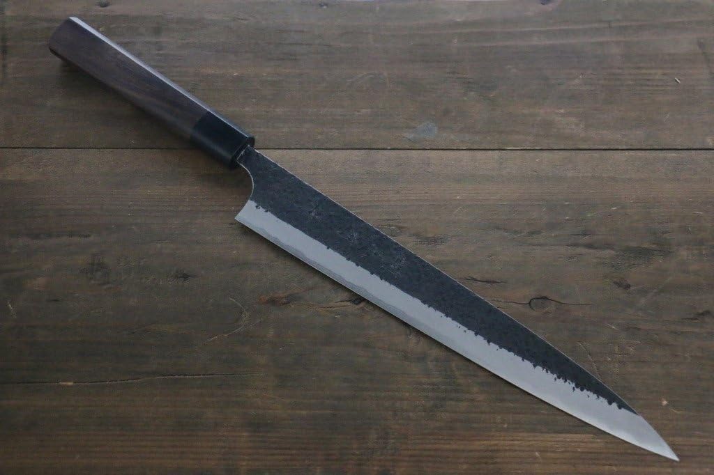 KUROSAKI BLUE SUPER CLAD KUROUCHI SUJIHIKI JAPANESE CHEF KNIFE 270MM