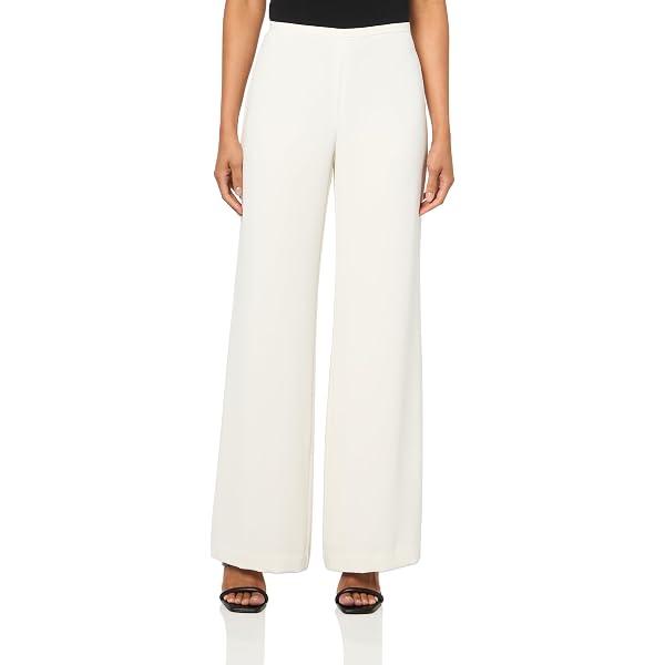 Pantalon BCBG Max Azria - Taille 28, Coupe Droite Beige Stretch - Occasion Très Bon état