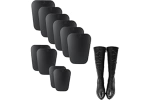 skyehomo 10 Pairs Boot Shapers Form Inserts, Tall Short Boot Shapers, Knee High Shoes Boot Holder for Women and Men