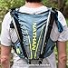 Nathan NS4536 Vaporkrar Hydaration Pack Running Vest with 1.8L Bladder, Blue Stone, Large
