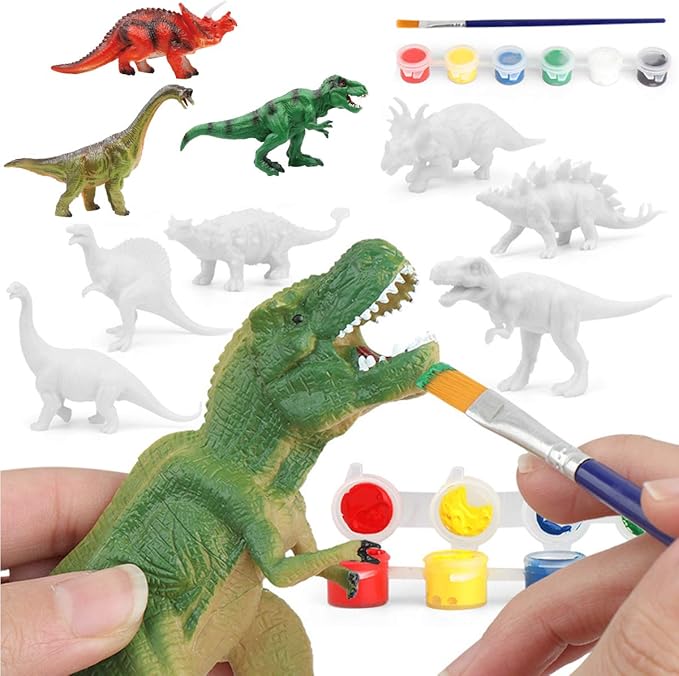 OceanWings Dinosaur Painting Kits for Kids Toys, Arts and Crafts Set for Kids Ages 4