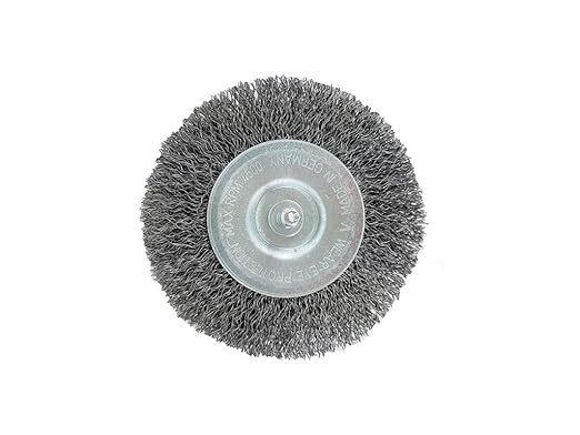 motodox Fugenbürste Ersatz Rundbürste 2X Stahldraht Made in Germany passend für SKIL Weed Brush WeedBuster Elektro Fugenbürst