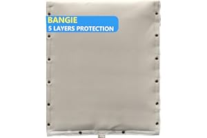 BANGIE Backflow Preventer Insulation Cover | 5 Layers of Protection Preventer Cover Insulated Pouch | Double Wall Cotton Winter Water Well Pump Covers Sprinkler Valve Cover Insulated (20"W x 26"H)