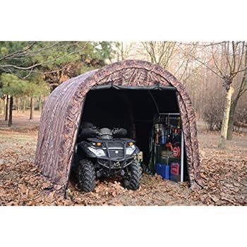 King Canopy Garage &amp; King Canopy 7u0027 X 12u0027 A-Frame 