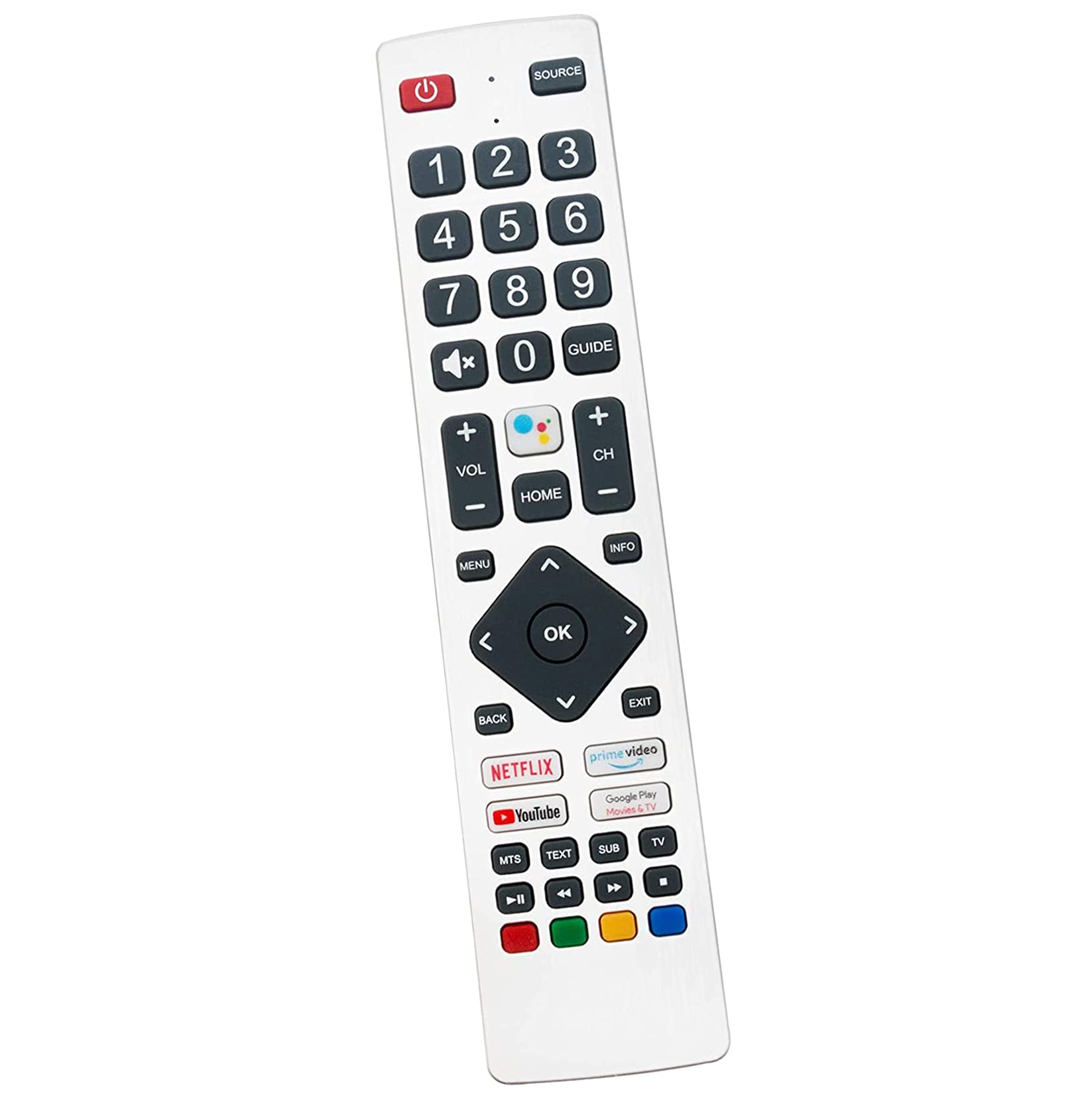 ALLIMITY Voice Remote Control Replace fit for POLAROID P50UAM2351U LC-40BL5EA LC-50BL2EA LC-50BL5EA LC-55BL2EA LC-55BL5EA LC-65BL2EA LC-65BL3EA LC-65BL4EAL 40BN5EA 43BN5EA 50BN5EA 55BN5EA