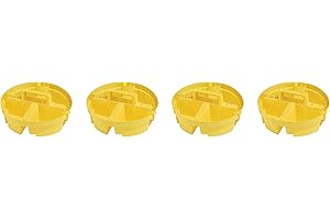 Bucket Boss Bucket Stacker Small Parts Tray in Yellow, 15051 (Fоur Paсk, Yellow)