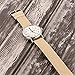 Clockwork Synergy - Perlon Watch Strap Braided Nylon Band (22mm, Sand)