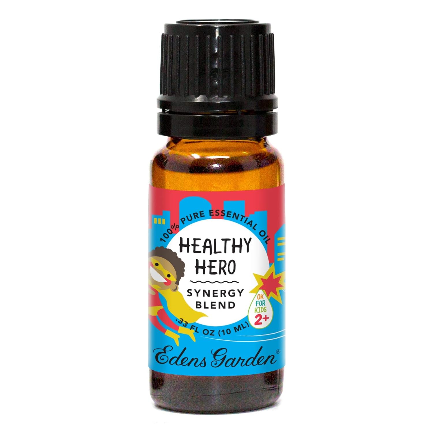 Edens Garden Healthy Hero"OK For Kids" Essential Oil Synergy Blend, 100% Pure Therapeutic Grade (Child Safe 2+, Allergies & Cold Flu), 10 ml