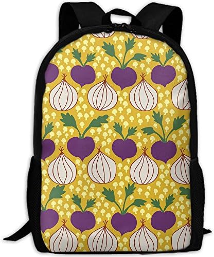 HWRECXVERW Onions And Beets(8163) Fashion College Backpack For Travel, Business, Laptop & School.