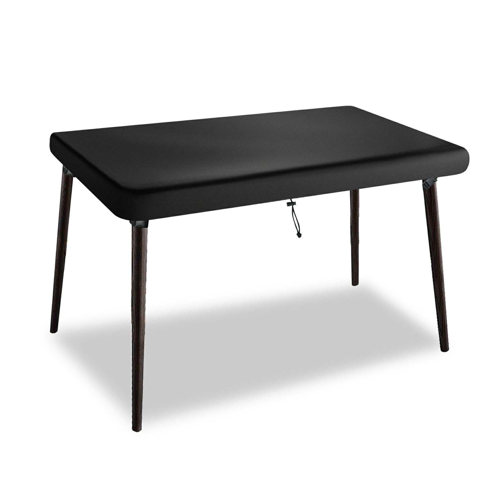 Delixike OutdoorTable Cover, Waterproof Patio Rectangle Table Cover, for Garden Furniture ,Wipe Clean, for Outdoor/Indoor Use, Rectangle150x90x15cm