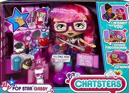 Chatsters - Pop Star Gabby Interactive Doll by Chatsters