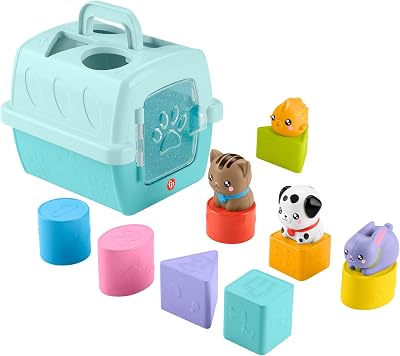 Fisher-Price FP Pets Sorting Toy Transport Box Pastel 6 Months+