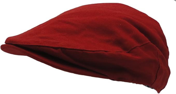 red gatsby hat