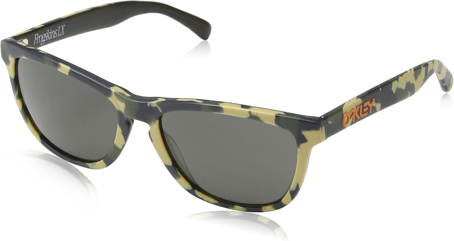 Oakley Men's Global Frogskin Lx Sunglasses, Camo, 56 Amazon.co.uk