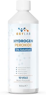 OxyLAB Hydrogen Peroxide 3% 500ml Solution Multi-Purpose Cleaner