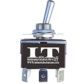 IndusTec DPDT ON-ON 2 Position Latching Maintained 6 Pin Toggle Switch 20 A | This is a 2 Position ONLY