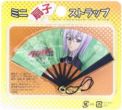 Card Fight !! Vanguard link joker hen mini fan strap Tokura Misaki