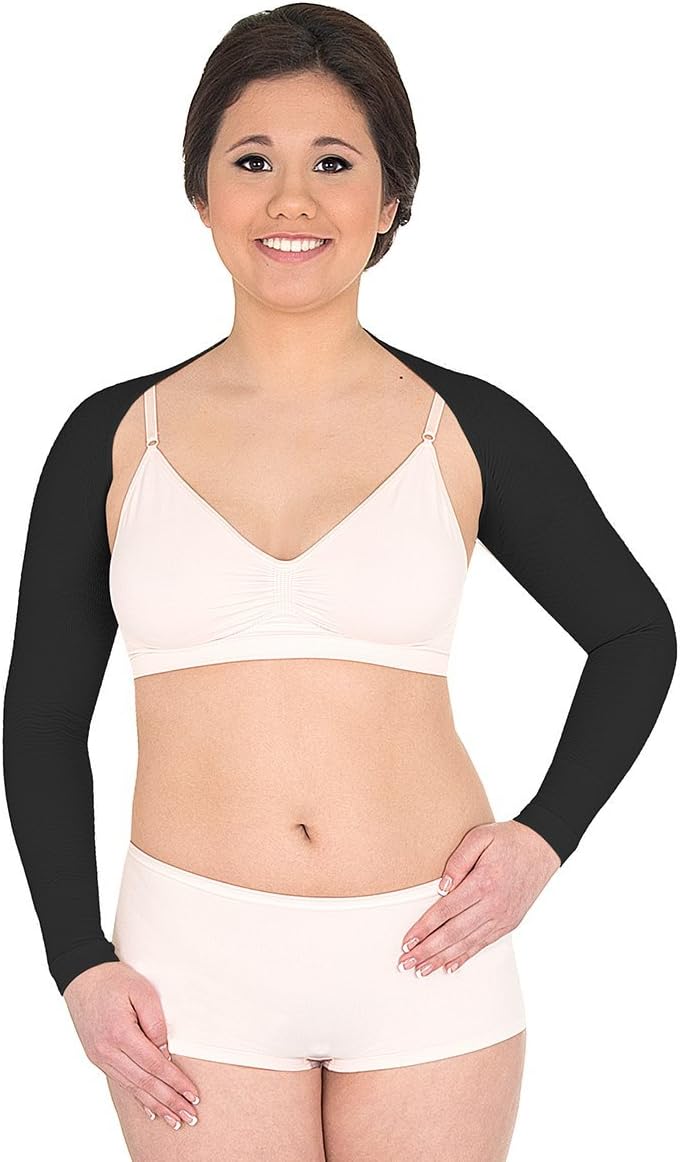 Solidea Active Massage Arm Sleeve Medium Black Lymphedema Compression