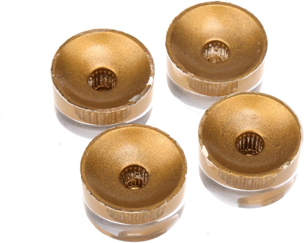 Musiclily Pro Metric Size 18 Splines Guitar Speed Knobs for Gretsch Streamliner Style Gold (Set of 4) - Image 4