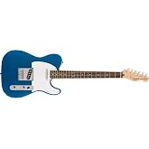 Squier Affinity Series Telecaster Electric Guitar, with 2-Year Warranty, Lake Placid Blue, Laurel Fingerboard