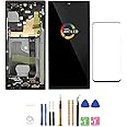 [Support Fingerprint Function ] Amoled LCD for Samsung Galaxy Note 20Ultra 5G Digitizer Screen LCD Display Touch Assembly Replacement SM-N985 N985A N985F N985P N985R4 T U V W by Qvouaw Black
