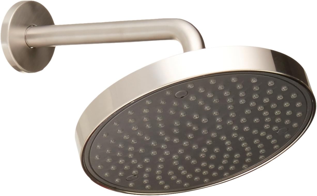 Pfister Raincan Shower Head and Arm 8 ¼Inch Diameter Head, Satin