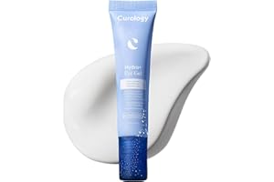 Curology Hydro+ Eye Gel, Hydrating Under Eye Cream with Hyaluronic Acid and Caffeine, 0.5 fl oz