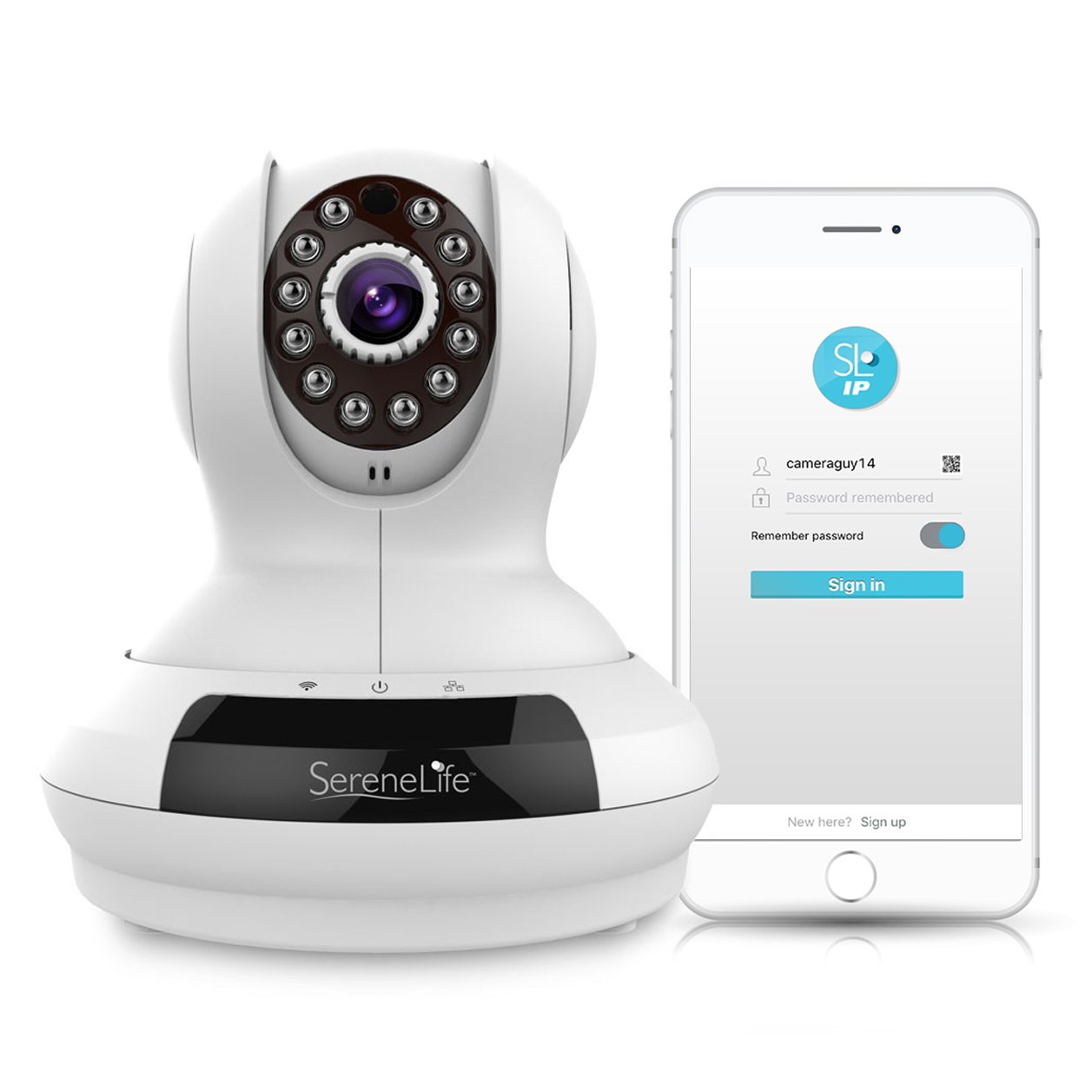 Amazon.com: SereneLife Pro HD 720p WiFi Security IP Camera for ...