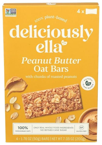PEANUT BUTTER OAT BAR, 4 CT