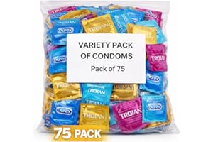 Assorted Variety pack condom, Bulk Pack, 75 Pack