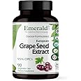 EMERALD LABS European Grape Seed Extract - Antioxidant & Immune Support Supplement - Supports Healthy Blood Flow - 90 Vegetable Capsules (90-Day Supply)
