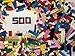BUILDING BRICKS | 500 Pc Bulk Blocks | 10