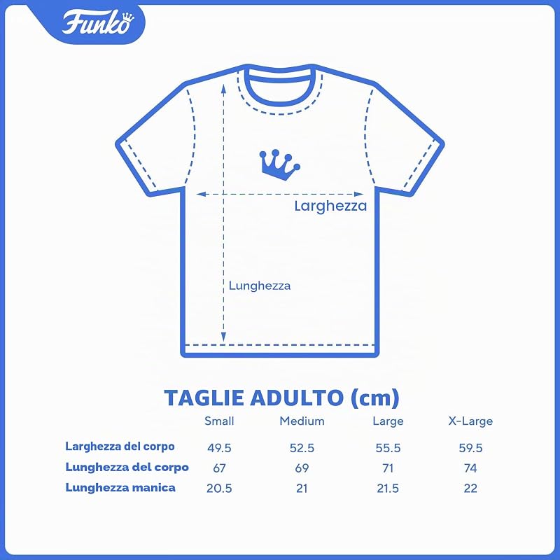 POP! & Tee: Harry Potter - Pelosino - Large - (L) - T-Shirt, Maglietta - Vestiti con Figura in Vinile da Collezione - Idea Regalo - Giocattoli e Top a Maniche Corte per gli Adulti Uomini
