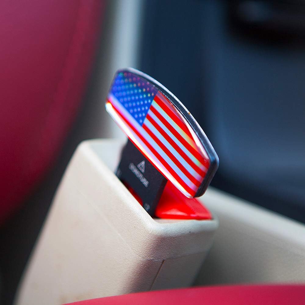 Car Seat Belt Clip, Universal Seat Belt Buckle Auto Metal Seat Belts Clip 2 Pack: Automotive