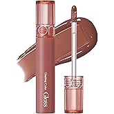rom&nd GLASTING COLOR GLOSS 06 Deepen Moor | Viral K-Beauty Lip Tint for Mirror Shine & Plump Lips | Non-Sticky, Long-Lasting Hydration & Natural Brownish Hue