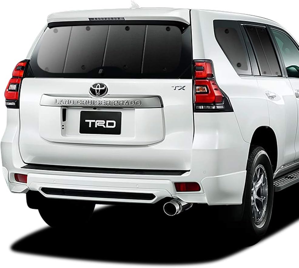 吸盤 4個 ランドクルーザー プラド 150系 カーテン サンシェード 車中泊グッズ プライバシー サンシェード リア用 01s A024 Re サンシェード 車 バイク Amazon