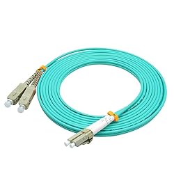 Jeirdus 1Meter 3ft LC to SC Duplex 50/125 10G OM3