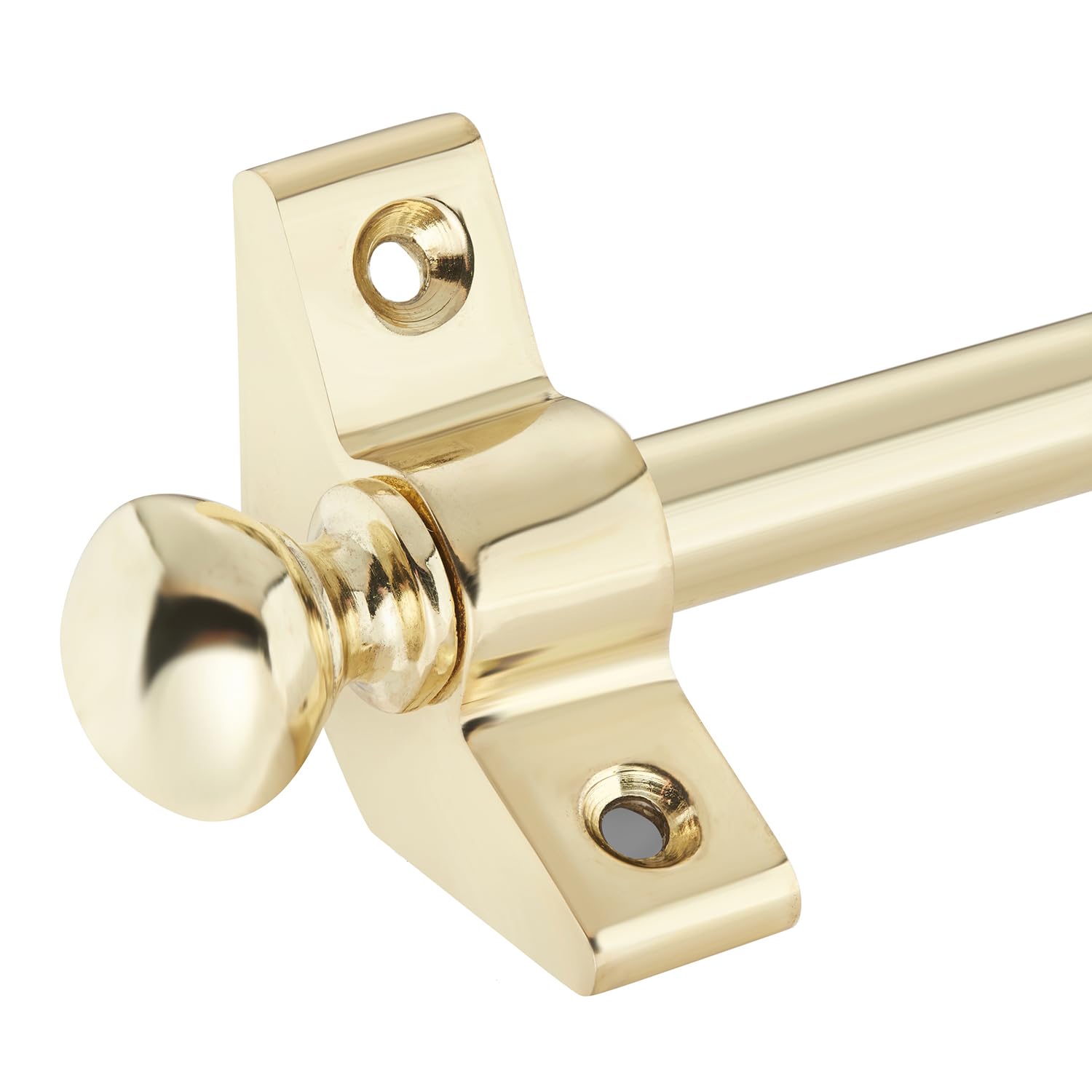 Set Of 13, Stair Carpet Rods, Round Finial, Polished Brass, Suitable For Carpet Runners Up To 70 Centimetre Wide Or Narrow โ image 1