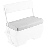 Wise 8WD156-R-S Replacement Seat Cushion for Wise 8WD156 Series 70 Quart Swingback Cooler Seat, White