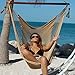 Caribbean Hammocks Large Chair - 48 Inch - Polyester - Hanging Chair - tan