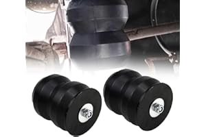 RULLINE Enhanced Rear Suspension Bump Stops Compatible With 1999-2021 Silverado 1500 & Sierra 1500-2WD/4WD Off-Road, 8600 lbs Capacity, Compatible With Chevy & GMC Pickup Trucks